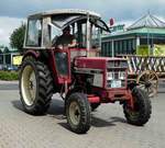 =IHC 633 besucht die Traktorenausstellung  Ahle Bulldogge us Angeschbach oh Lannehuse  in Angersbach im Juni 2018