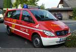 =MB Vito als MTW der Feuerwehr FULDABRÜCK steht in Hünfeld anl.