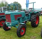 =Hanomag Granit 500 E, ausgestellt beim Köhlerfest in Bad Orb im Juni 2019