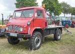 =Unimog, ausgestellt bei der Oldtimeraustellung vom Landmännerverein Bermuthshain im Juni 2019
