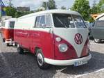 =VW T 1 steht beim Bullitreffen in Ostheim/Rhön im Juni 2019
