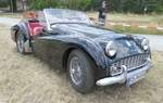 =Triumph TR 3, ausgestellt beim Oldtimertreffen in Ostheim, 07-2019