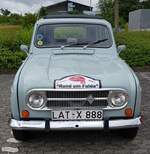 =Renault R 4 steht bereit zur Teilnahme an der DMV-Classic Tour  Rund um Fulda  im August 2021