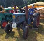 =Lanz D 2016, Bj. 1957, 20 PS, steht beim Köhlerfest in Bad Orb, 06-2022