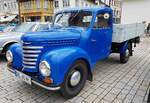 =IFA Framo V 901 Pritsche, ausgestellt bei den Meiningen Classic 2022 im Juli