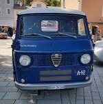 =Alfa Romeo A 12 bringt einen Rennteilnehmer zur Fahrzeugabnahme anl.
