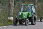 Steyr Traktor nahm an der Rundfahrt in der Nähe von Brachtenbach teil.