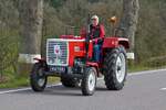 Steyr 40 nahm an der Rundfahrt in der N�he von Brachtenbach teil.
