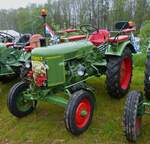 Fendt Dieselross F24 wird an der Rundfahrt Vintage Fuussekaul teilnehmen.