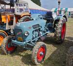 Eicher Tiger, Bj 1968, war zum Gromperefest in Binsfeld (L) angereist.