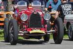 Bei diesem Bugatti Typ 35 B, war mir das Foto bei der Anfahrt misslungen, deshalb nur ein Foto vom Parkplatz, von dem meist umlagerten Fahrzeug, bei der ACL Classic Tour am 09.05.2024