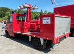 =MB Sprinter als GW-Licht der Feuerwehr HÜNFELD steht auf dem Ausstellungsgelände anl.