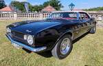 =Chevrolet 1967´er Camaro Convertible, ausgestellt bei der Oldtimerausstellung bei Schloss Fasanerie, 06-2025