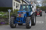 Ford 8210, war als Teilnehmer bei der Télévie - Rundfahrt bei Brachtenbach am Ostermontag mit dabei.