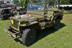 Willys Jeep, aufgenommen am Tag der offenen Tr der luxemburgischen Armee.