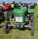 Steyr T 80 war zum Gromperefest in Binsfeld angerollt.