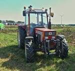 Fiat 50-66 DT, steht auf dem Kartoffelacker, beim Gromperefest in Binsfeld. 07.09.2025