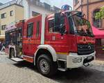 =MB als Feuerwehrfahrzeug des H�nfelder Stadtteils Mackenzell ausgestellt beim H�nfelder Tag des Blaulichts im Mai 2026