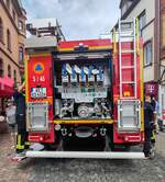 =MB als Feuerwehrfahrzeug des H�nfelder Stadtteils Mackenzell ausgestellt beim H�nfelder Tag des Blaulichts im Mai 2026