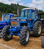 Ford 7710, wurde bei dem Oldtimertreffen in Warken zum Verkauf angeboten. 19.07.2026