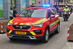 Seat Ateca, vom CGDIS, gesehen bei der Militrparade in der Stadt Luxemburg.