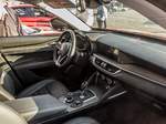 Alfa-Romeo Stelvio Interieur, fotografiert auf der Hungaroring Classic am 01.10.2017.
