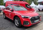=Audi Q3 als Einsatzfahrzeug der Brandschutzaufsicht Land HESSEN, gesehen beim Hessentag in Fulda, 06-2026