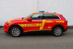 Audi Q5 KdoW Feuerwehr Ginsheim-Gustavsburg (Florian Ginsheim-Gustavsburg 10) am 14.05.26 in Mainz-Kostheim beim Tag der offenen T�r der Feuerwehr  