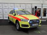 Rettungszentrum Bundeswehr Audi Q7 Notarzt am 12.05.17 auf der RettMobil in Fulda