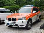 =BMW X3 als Notarztfahrzeug im Rettungsdienst des BRK KV BERCHTESGADENER LAND; 06-2022