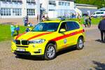 Notfallmedizinisches Zentrum der Bundeswehr Koblenz BMW X5 NEF am 23.09.23 beim Tag der offenen Tür von Christoph 23 zum 50 jährigen Jubiläum