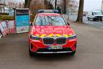 Feuerwehr Mainz BMW X5 KdoW Amtsleitung (Florian Mainz 1/) am 31.12.25 beim Silvester Abschwimmen 2025 in Mainz am Rheinufer