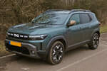 Dacia Duster, aufgenommen am Straßenrand. 01.2026