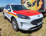 =Ford Kuga vom Medical Flight Service aus FREISING gesehen auf dem Parkplatz der 2025er Rettmobil in Fulda
