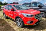 =Ford Kuga als Kommandowagen der Feuerwehr SOLINGEN steht auf dem Parkplatz der RettMobil 2025