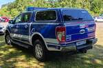 =Ford Ranger vom THW OV HÜNFELD steht bei der Fahrzeugausstellung anl.