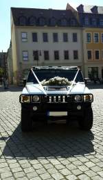 Hummer H2 SUT auf dem Markt in Gera 12.09.15