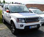 =Land Rover Discovery von  eurosignal  steht auf dem Parkplatz der RettMobil 2017 in Fulda, Mai 2017