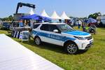Bundespolizei Land Rover Discovery am 13.06.25 auf dem Hessentag Bad Vilbel 2025  
