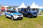 Bundespolizei Land Rover und EAGLE am 13.06.25 auf dem Hessentag Bad Vilbel 2025  