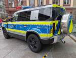 =Land Rover Discovery der LaPo HESSEN, ausgestellt beim Hessentag in Fulda, 06-2026