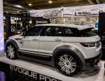 Range Rover Evoque Tuning von  Prior Design , aufgenommen auf dem Essen Motor Show, Dezember 2012.