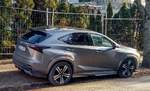 Lexus NX 300h mit Vossen Felgen, gesehen in Budapest, Januar, 2020
