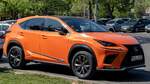Lexus NX300 Mk1 Facelift in Orange.