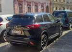 Rückansicht: Mazda CX-5.
