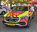 Mercedes Benz GLE, (S.A.M.U.), Notarztwagen, war zum Tag des Zivilschutzes nach Diekirch gekommen.