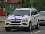 Mercedes-Benz GLK als  Hochzeitskutsche  in Strelna, 3.9.17
