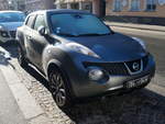 Am 02.01.2020 stand dieser Nissan Juke aus Tunesien in Innsbruck.