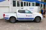 THW OV Bad Homburg Nissan Navara am 03.10.23 beim Tag der offenen Tür