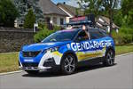 .  Peugeot 3008 der Französichen Polizei war als Teilnehmer in der Caravanne du Tour am 03.07.2017 zu sehen.